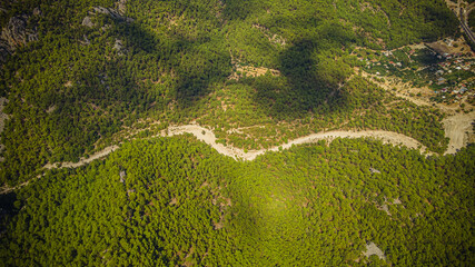 Beldibi resort village in Turkey