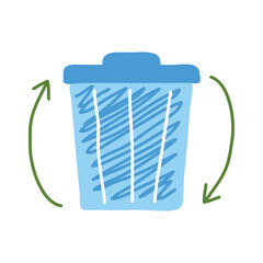 recycle trash icon