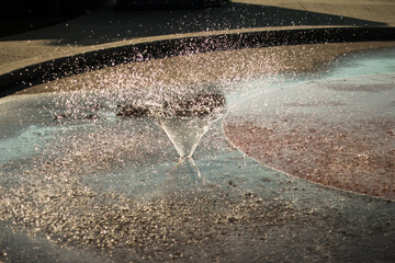 fountain in the park