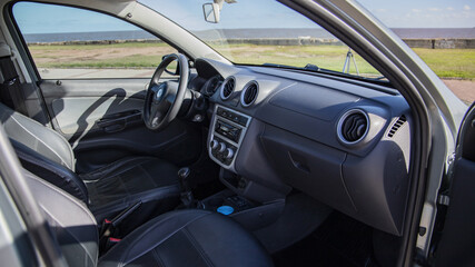 Fototapeta na wymiar interior of a car