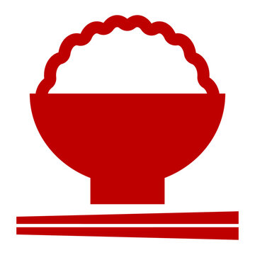 This is the icon for rice and chopsticks.