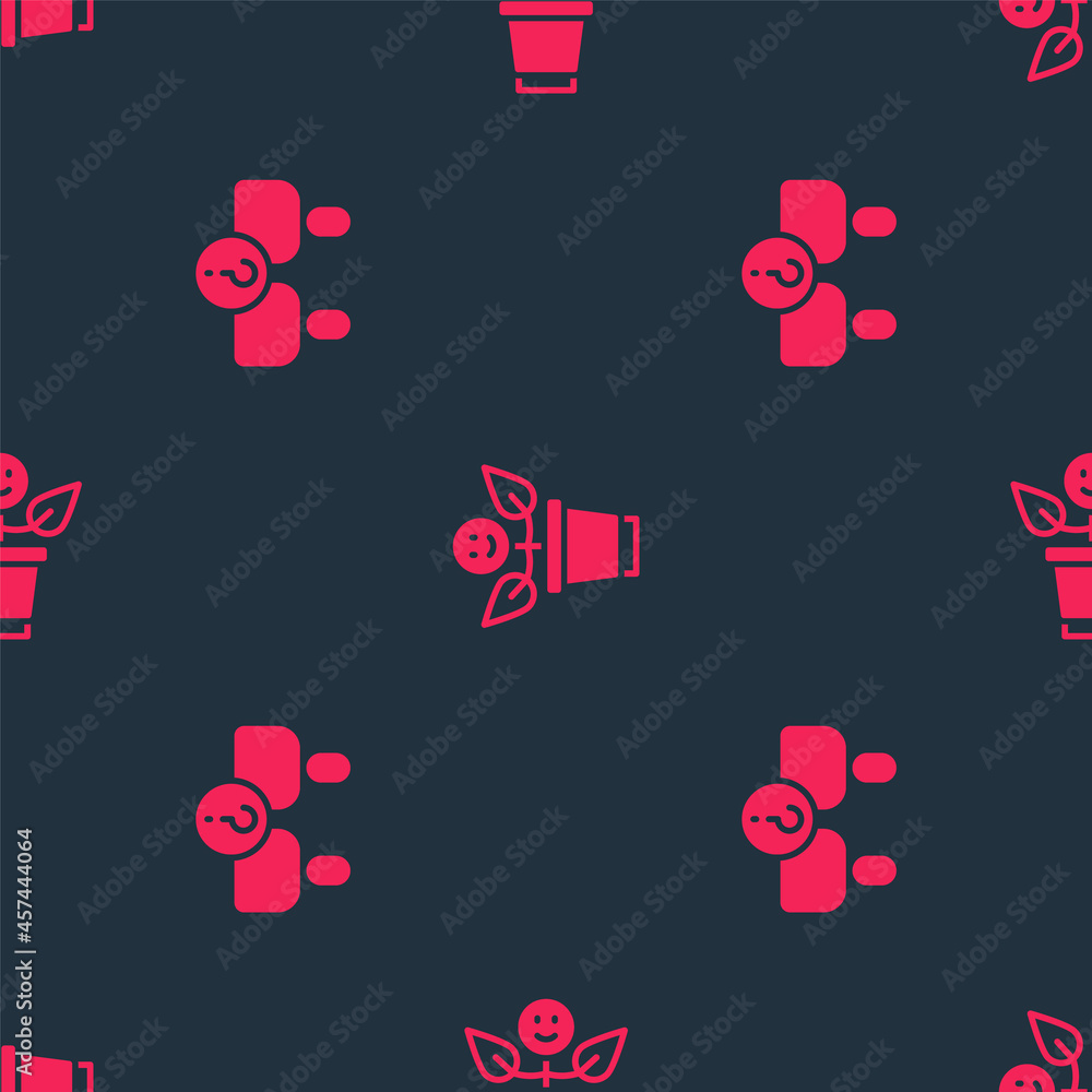 Poster set complicated relationship and bff or best friends forever on seamless pattern. vector