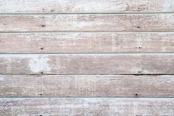 Brown old wood plank wall texture background.
