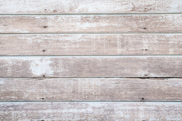 Obraz premium Brown old wood plank wall texture background.