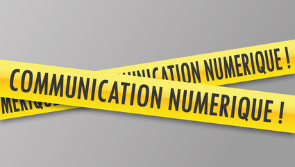 Logo communication numérique. © Scriblr