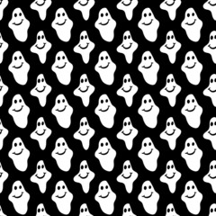 Fototapeta premium seamless pattern of cute monster cartoon