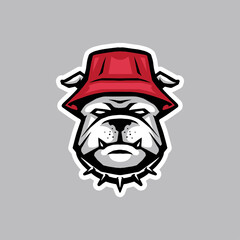 bulldog icon design