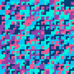 abstract background with colored squares
