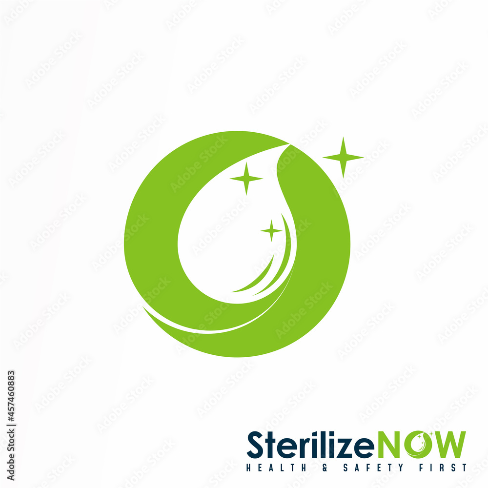 Aufkleber simple and unique letter or word o font and water image graphic icon logo design abstract concept ve