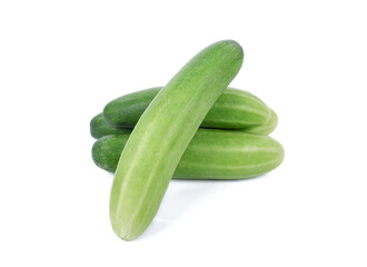 Cucumber isolated on white background