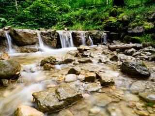 Obraz premium Wasserfall Nesselwang