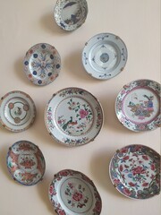 plates and cups
