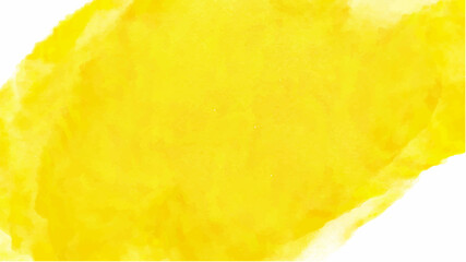Yellow watercolor background for your design, watercolor background concept, vector.