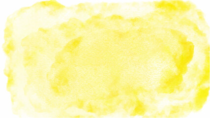 Yellow watercolor background for your design, watercolor background concept, vector.