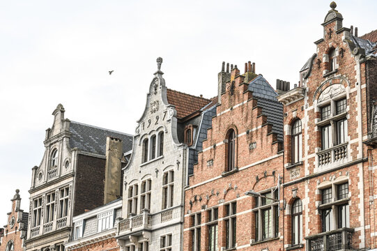 Europe Belgique Bruxelles Anderlecht architecture place Vaillance patrimoine belge