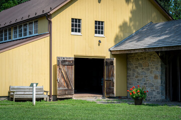 Historical Yellow Barn