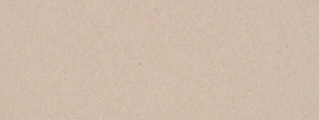 brown kraft paper texture background panorama for design or write text