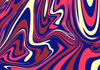 vector art liquid marble, dark blue, pink, brown earth color combination 