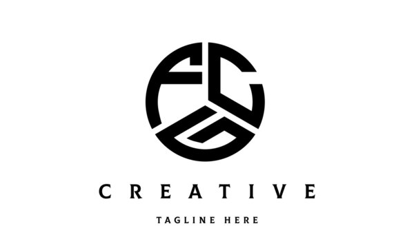 FCG creative circle three letter logo