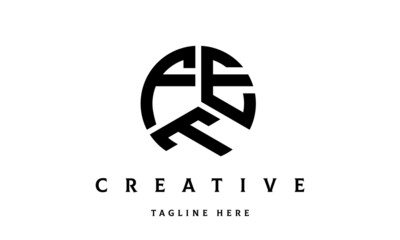 FET creative circle three letter logo