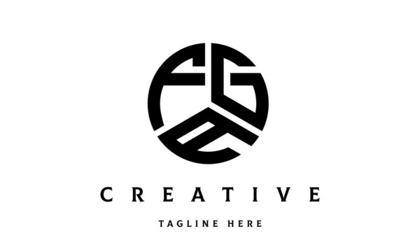 FGA creative circle three letter logo