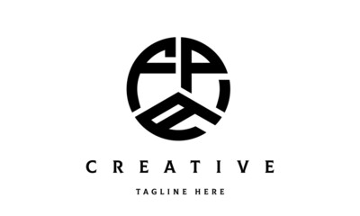 FPA creative circle three letter logo