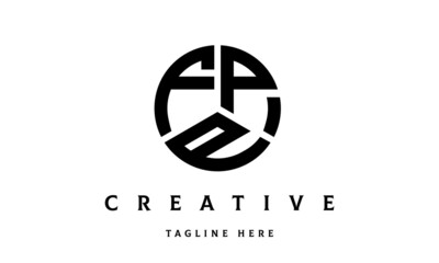 FPP creative circle three letter logo