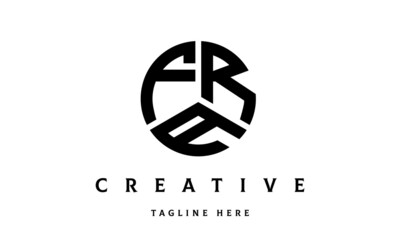 FRA creative circle three letter logo