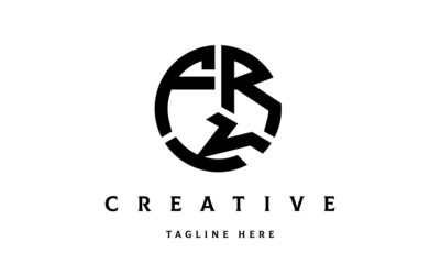 FRK creative circle three letter logo