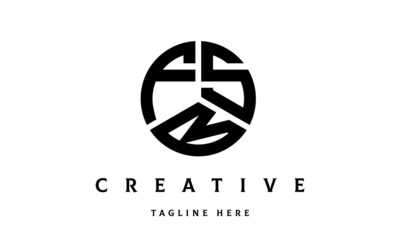 FSB creative circle three letter logo