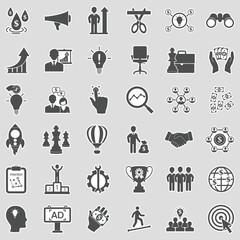 Start Up Icons. Sticker Design. Vector Illustration.