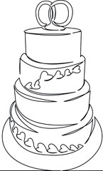 wedding cake