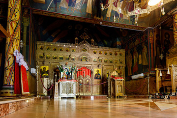 Naklejka premium The St. Ana Monastery at Orsova in Romania