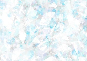 Obraz premium 幻想的な水彩の水色テクスチャ背景 