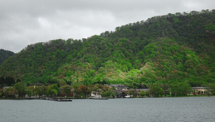 Fototapeta premium Lake Towada in Aomori, Japan