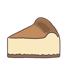 ベイクドチーズケーキ