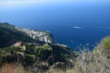 Fototapeta na wymiar Costiera Amalfitana - Praiano