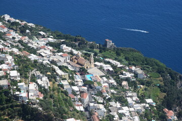 Fototapeta na wymiar Costiera Amalfitana - Praiano