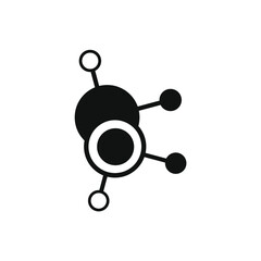 picture of two molecules sticking together