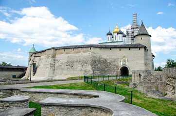 On the territory of the Pskov Kremlin, Pskov, Russia