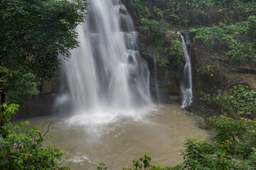 Fototapeta premium Rivers and waterfalls in the countryside