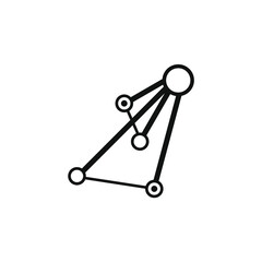 several circles connected by lines