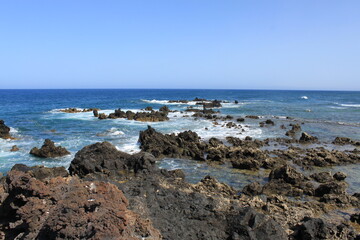 Fototapeta na wymiar Lanzarote sea