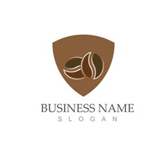 coffee bean icon vector illustration