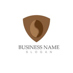 coffee bean icon vector illustration