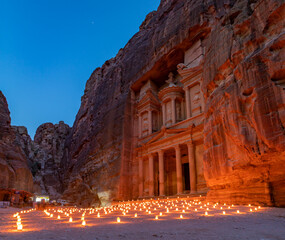 Petra by Night Show - The Treasury