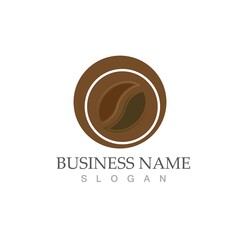 coffee bean icon vector illustration