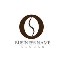 coffee bean icon vector illustration
