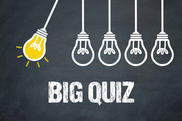 Fototapeta premium Big Quiz