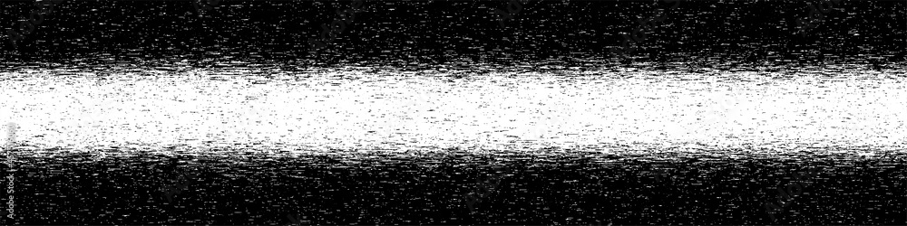 Poster black and white halftone glitch. computer virus. random falling particles on screen. hacked software